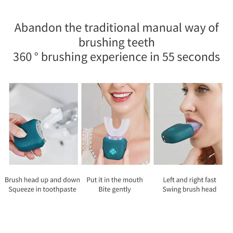 U-Shaped Toothbrush 360