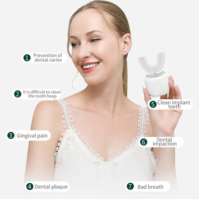 U-Shaped Toothbrush 360