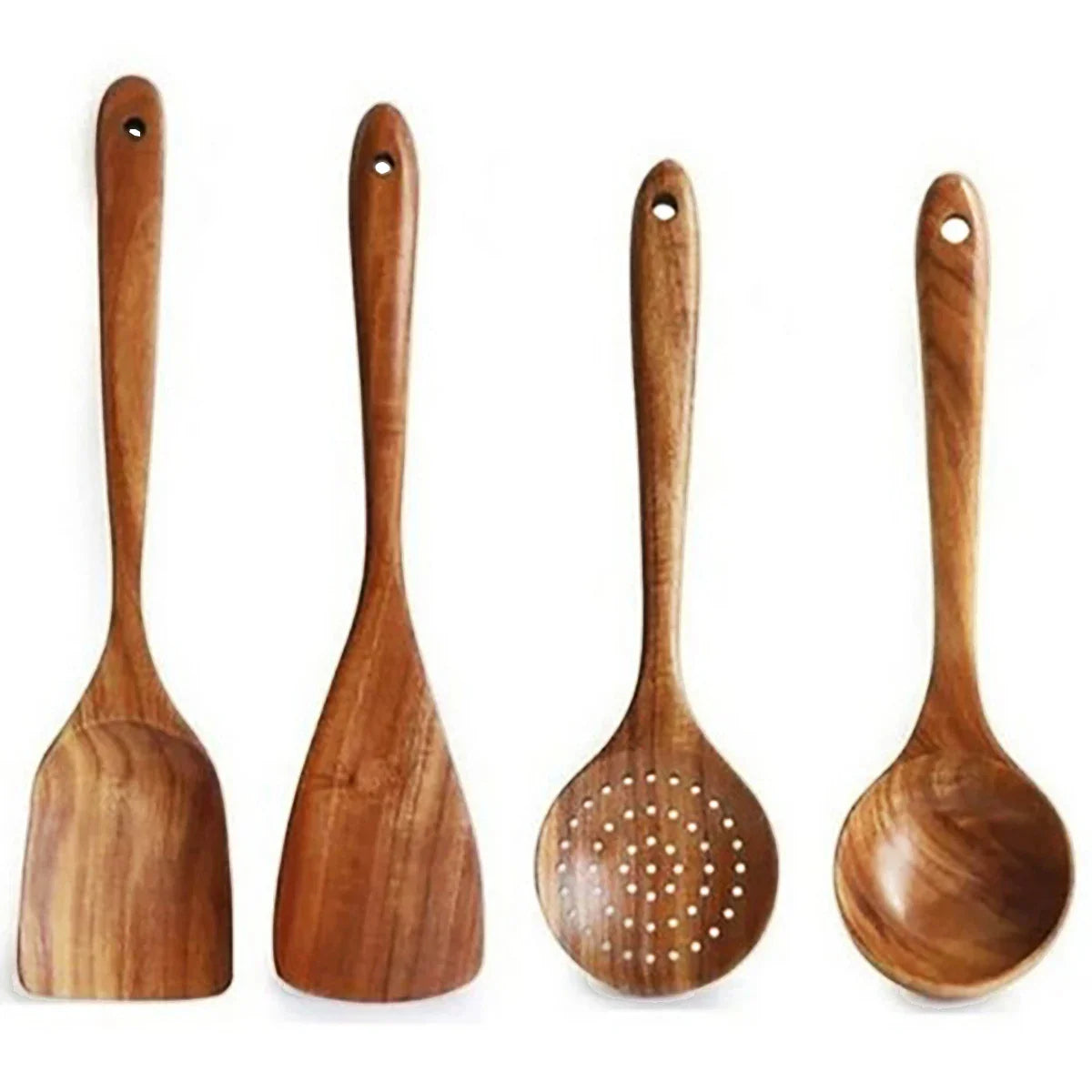 Wooden kitchen utensils