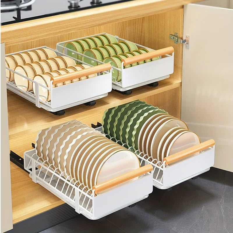 Pull-out Dish Rack